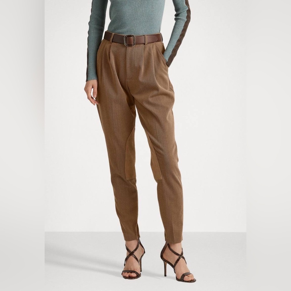 Lauren Ralph Lauren Women's Pleated Bi-Stretch Jodhpur